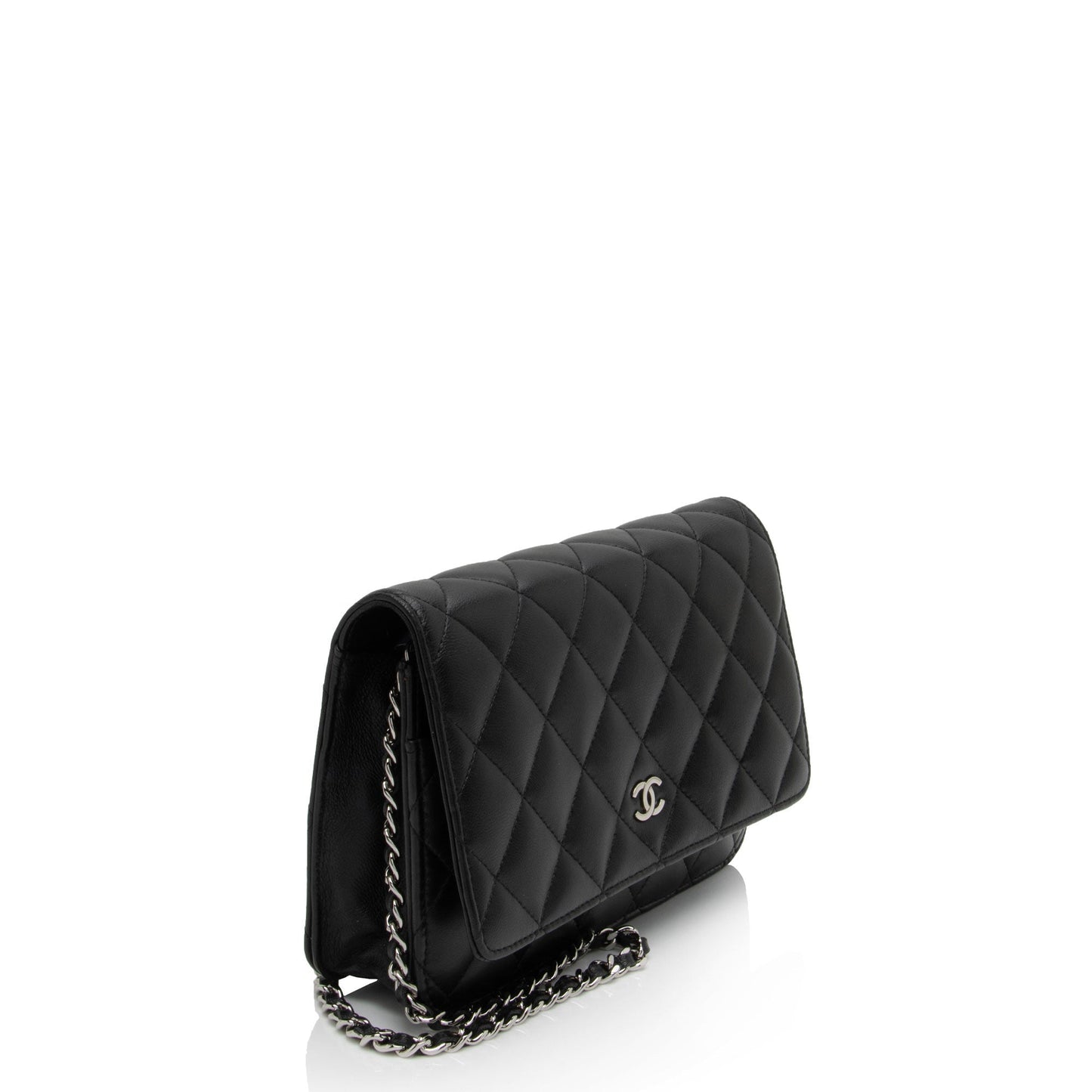 Chanel Lambskin Classic Wallet on Chain (SHF-zqvIju) Crossbody