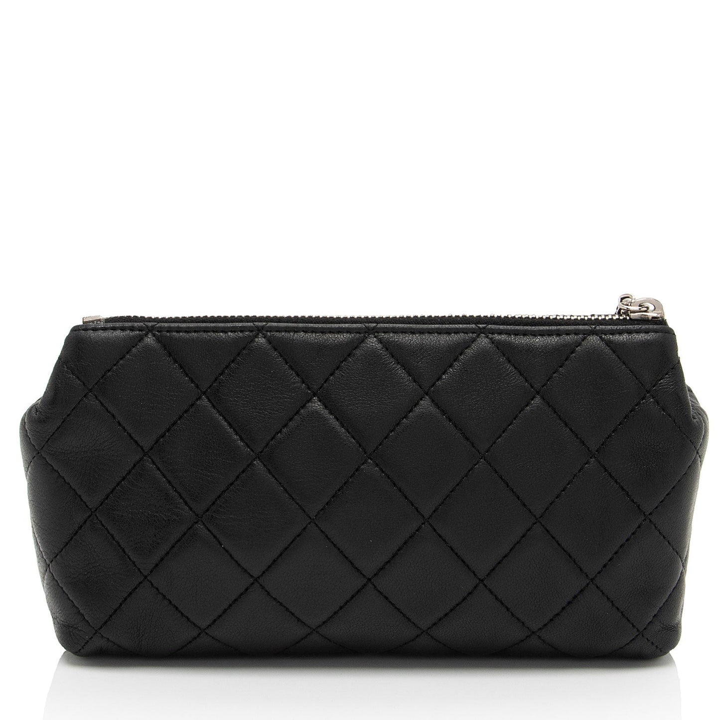Chanel Lambskin Cosmetic Case (SHF-jmT8wS) Handbag