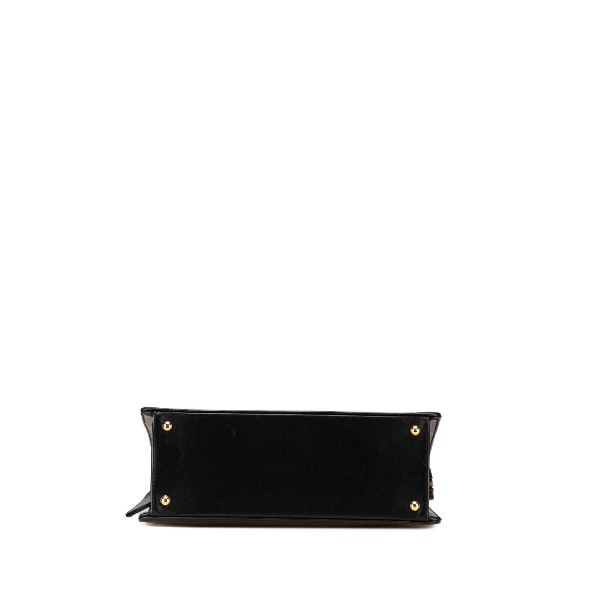 Chanel Lambskin Logo Tote
