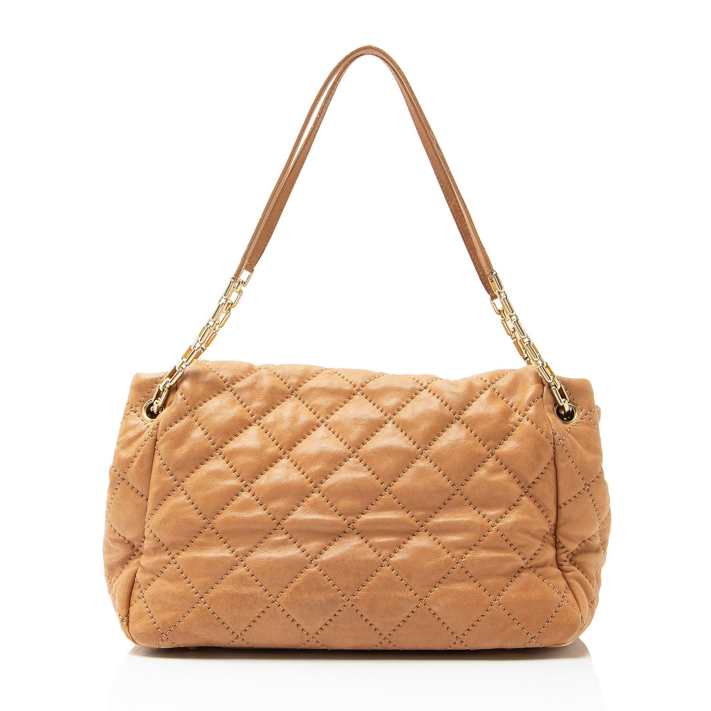 Chanel Lambskin Retro Chain Jumbo Accordion Flap Bag