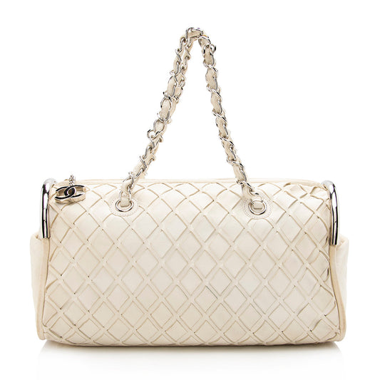 Chanel Lambskin Ultimate Soft Sombrero Satchel (SHF-16369)