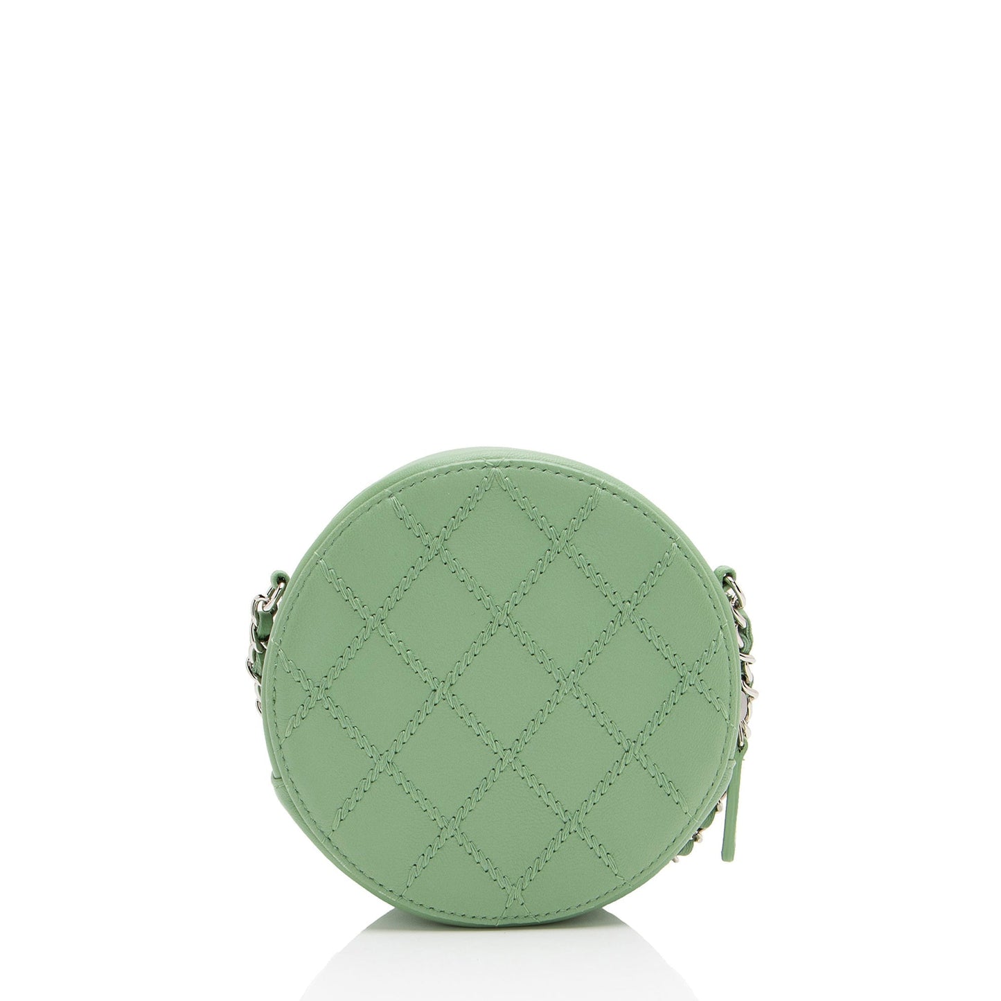 Chanel Lambskin Ultimate Stitch Round Clutch with Chain (SHF-CwiD7y)