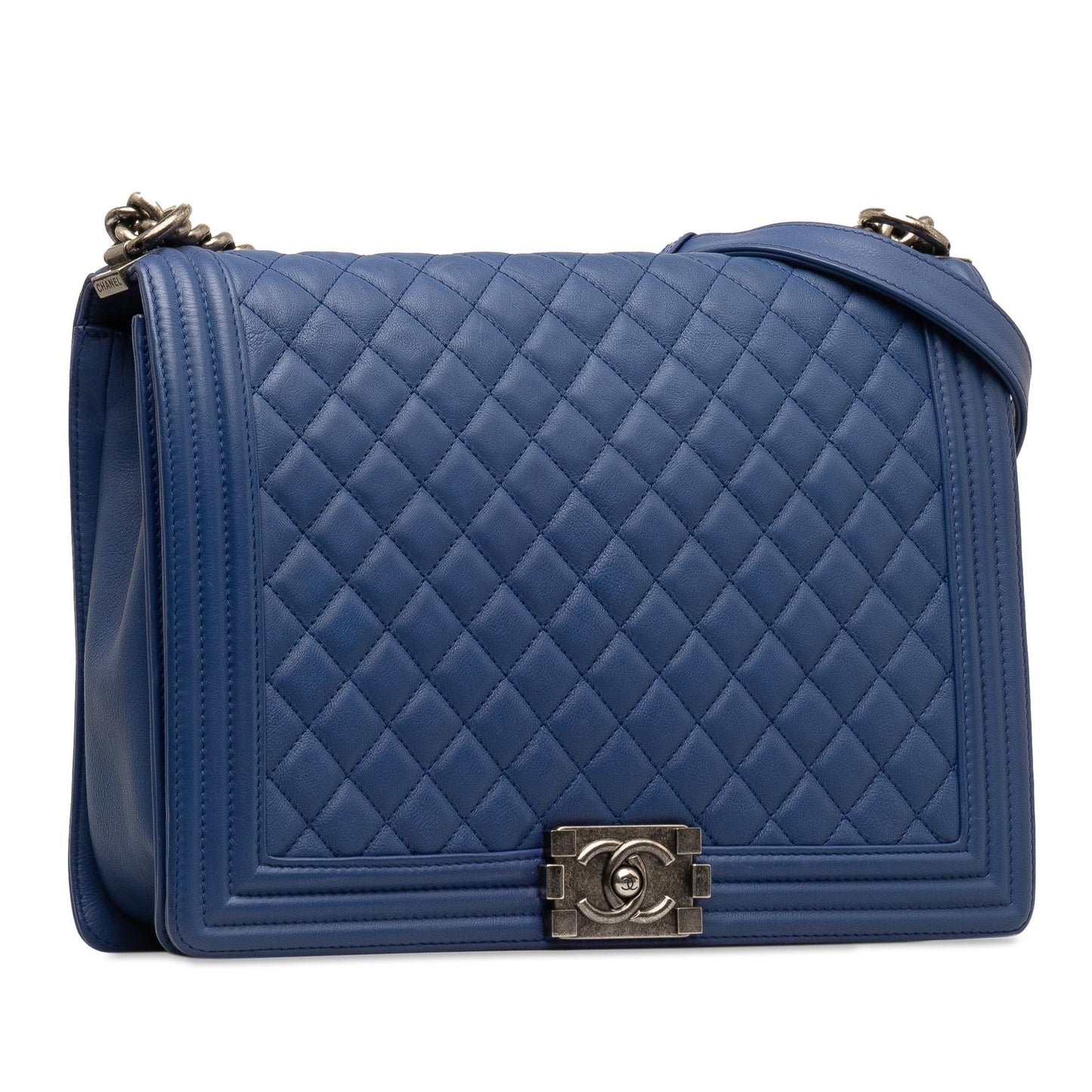 Chanel Large Lambskin Boy Flap (SHG-u6C00y) Shoulder Bag