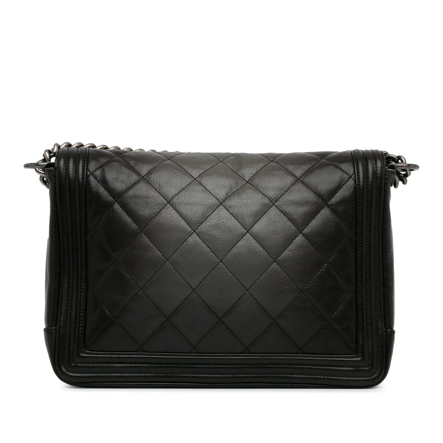 Chanel Large Ombre Calfskin Boy Flap (SHG-hOtY0Z) Crossbody