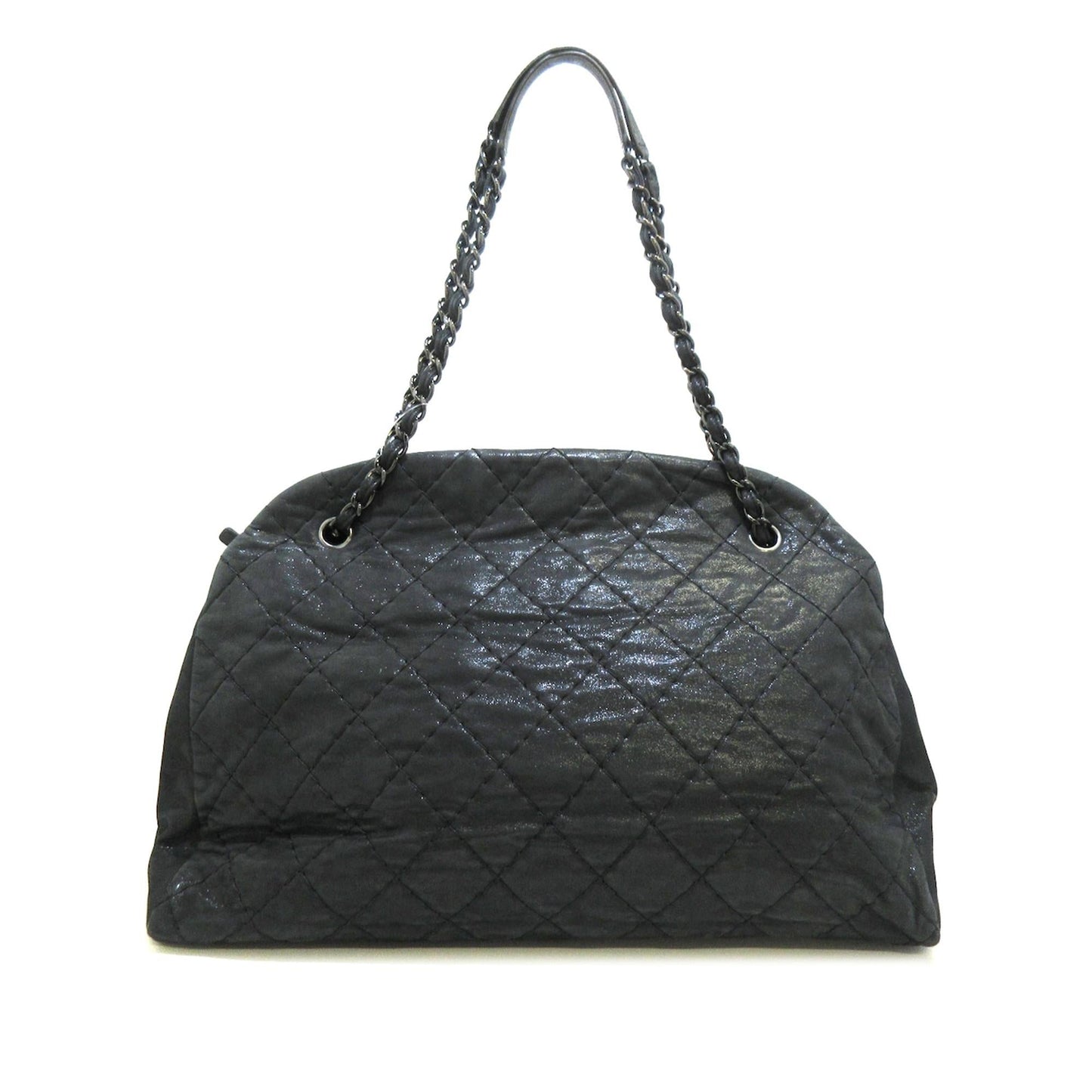 Chanel Large Quilted Iridescent Calfskin Just Mademoiselle (SHG-DQ0Wzz) Shoulder Bag