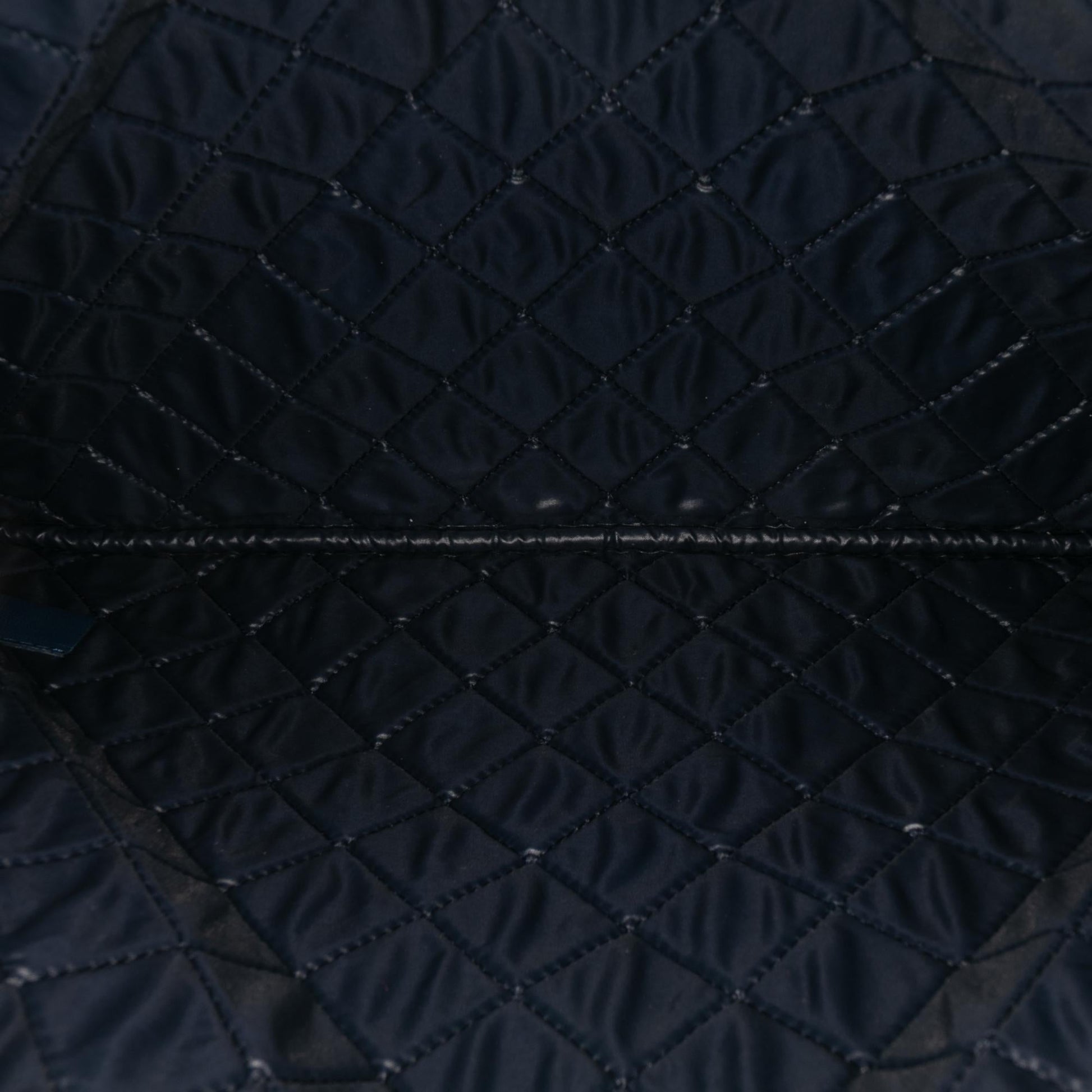 Chanel Large Quilted Lambskin O Case Clutch