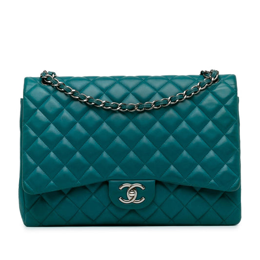 Chanel Maxi Classic Lambskin Double Flap (SHG-6Txhsf) Shoulder Bag