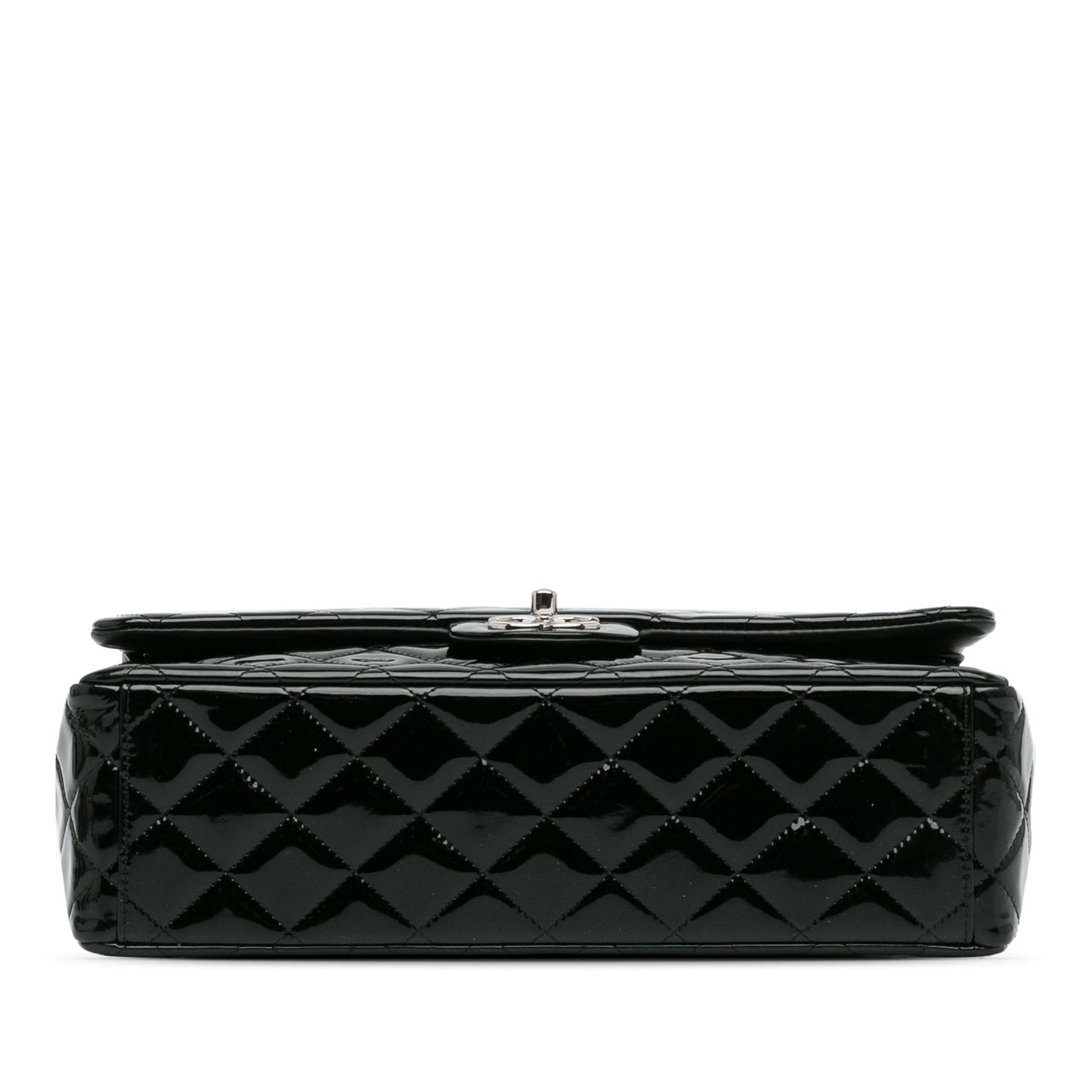 Chanel Maxi Classic Patent Double Flap (SHG-WJjEtr) Shoulder Bag
