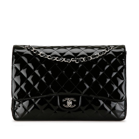 Chanel Maxi Classic Patent Single Flap (SHG-eigFNa) Shoulder Bag