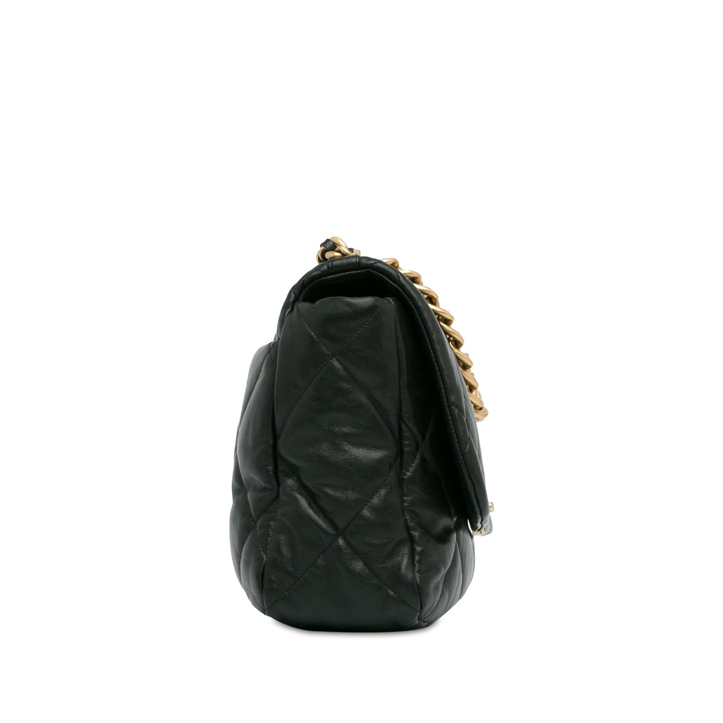 Chanel Maxi Lambskin 19 Flap (SHG-xugRcp) Shoulder Bag