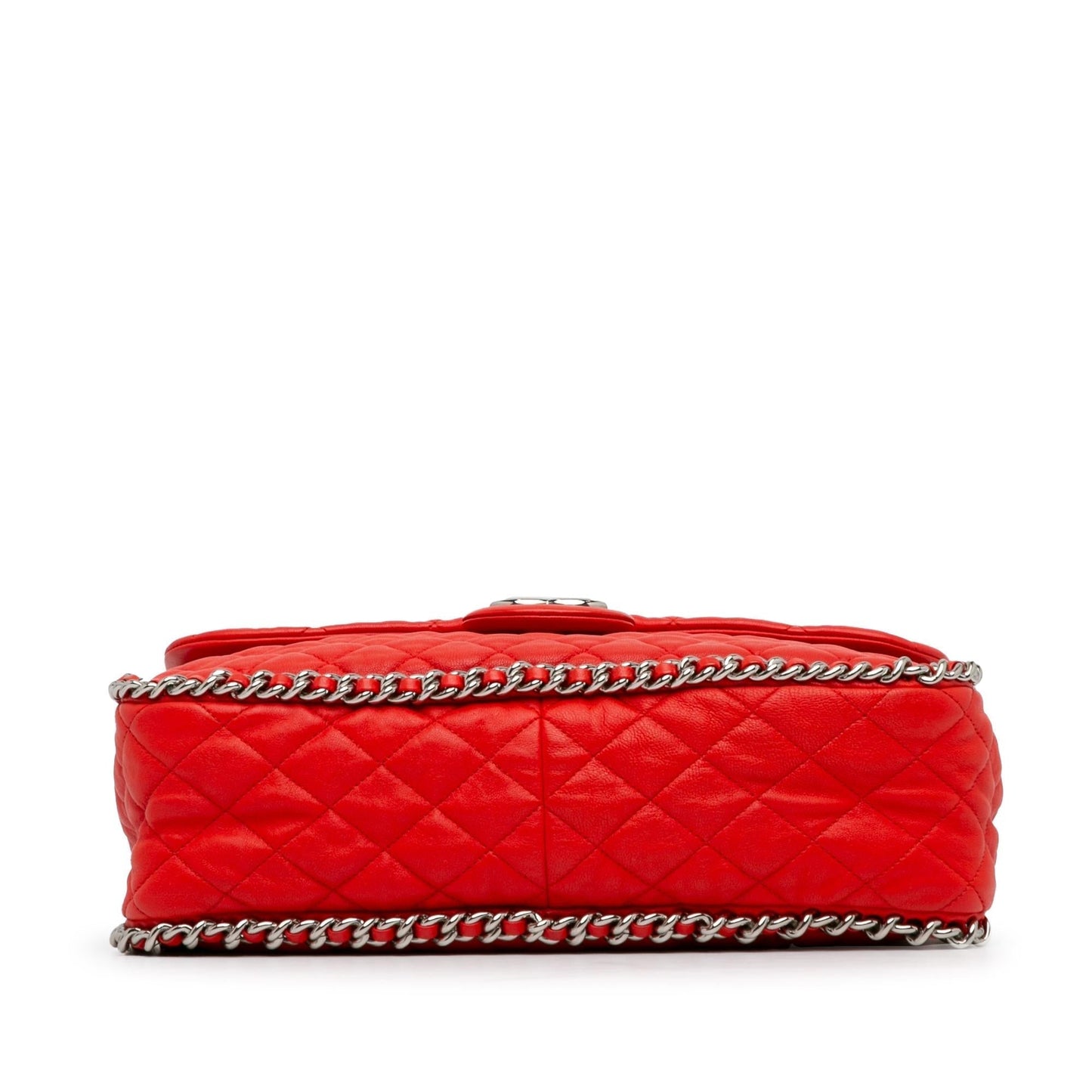 Chanel Maxi Washed Lambskin Chain Around Flap (SHG-io9S1p) Shoulder Bag