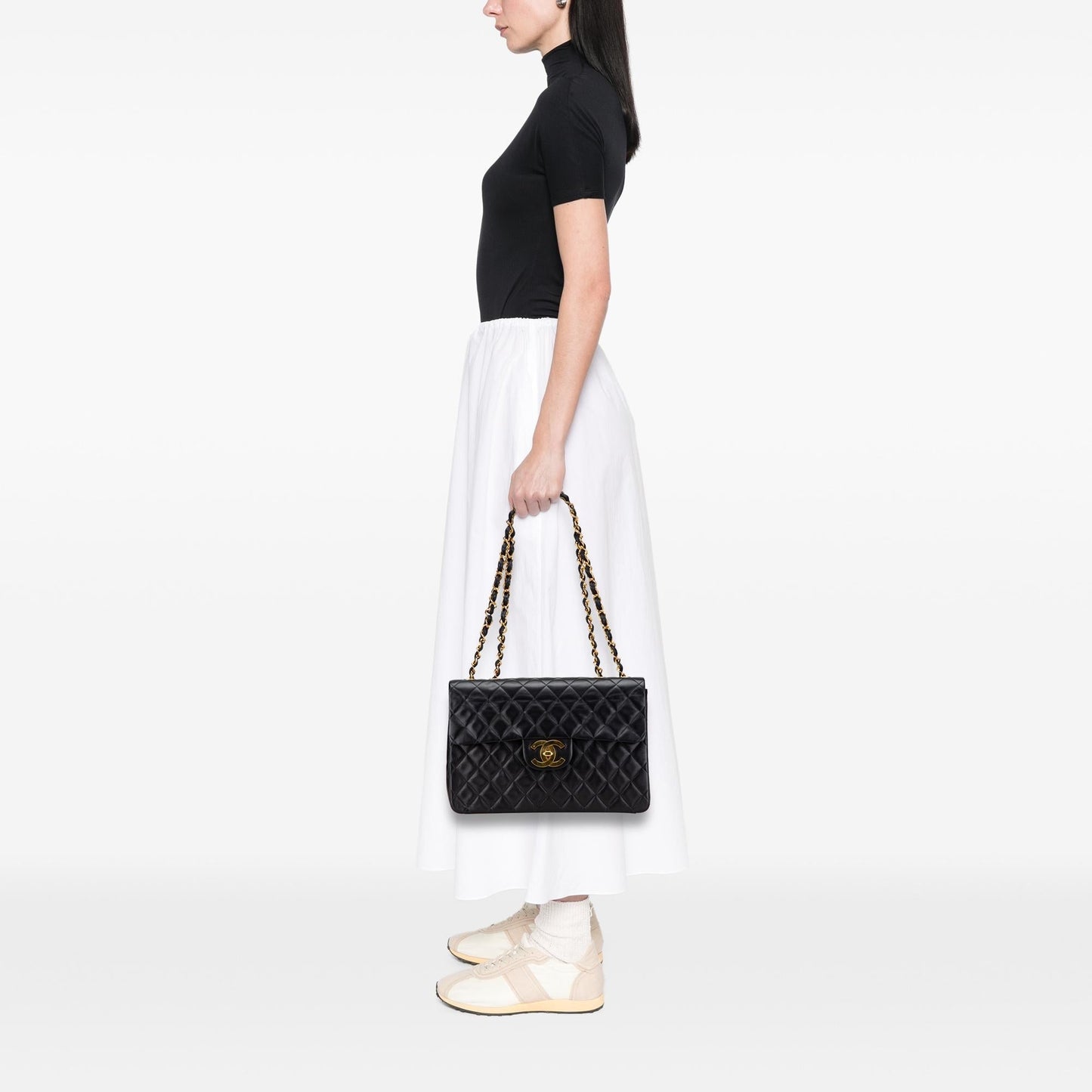 Chanel Maxi XL Classic Lambskin Single Flap