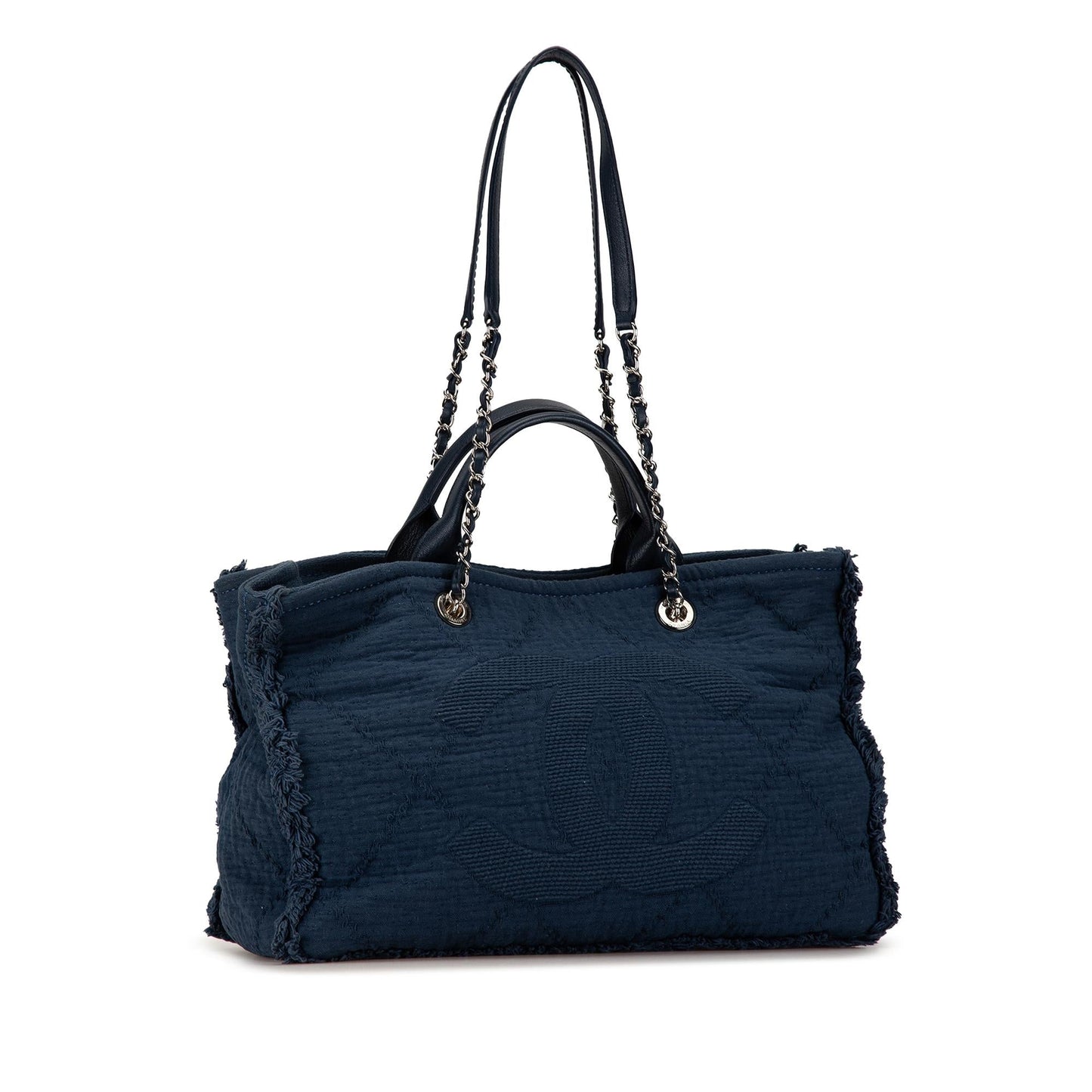 Chanel Medium CC Double Face Deauville Satchel (SHG-b6DXf8) Handbag
