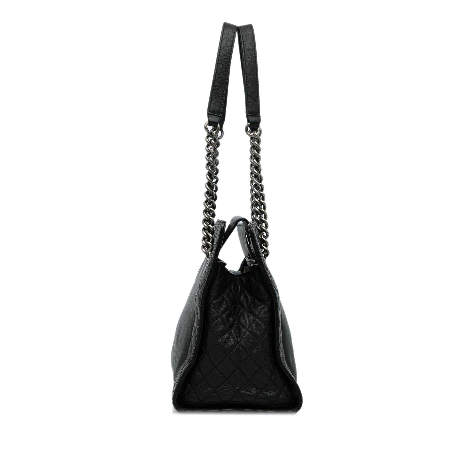 Chanel Medium Calfskin Boy Reverso Shopping Tote