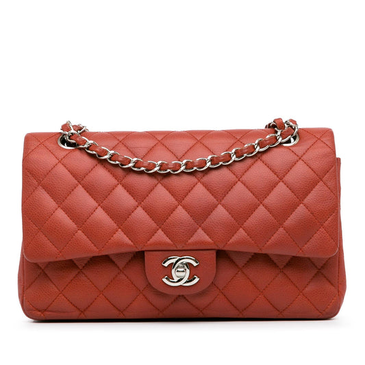 Chanel Medium Classic Caviar Double Flap (SHG-TIOfmV) Shoulder Bag