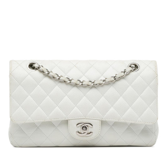 Chanel Medium Classic Caviar Double Flap (SHG-J0uMdj) Shoulder Bag