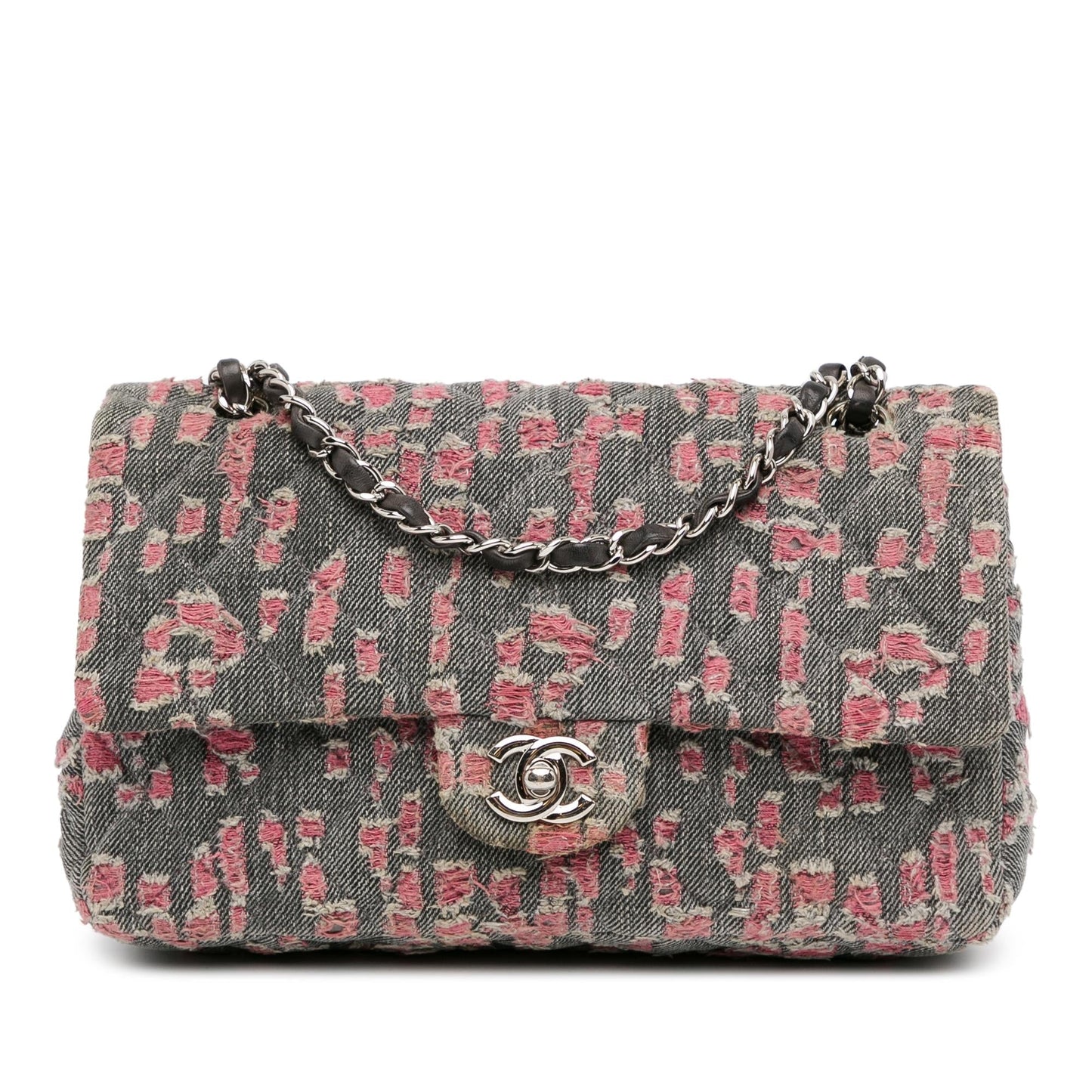 Chanel Medium Classic Distressed Double Flap (SHG-TlmQAu) Shoulder Bag