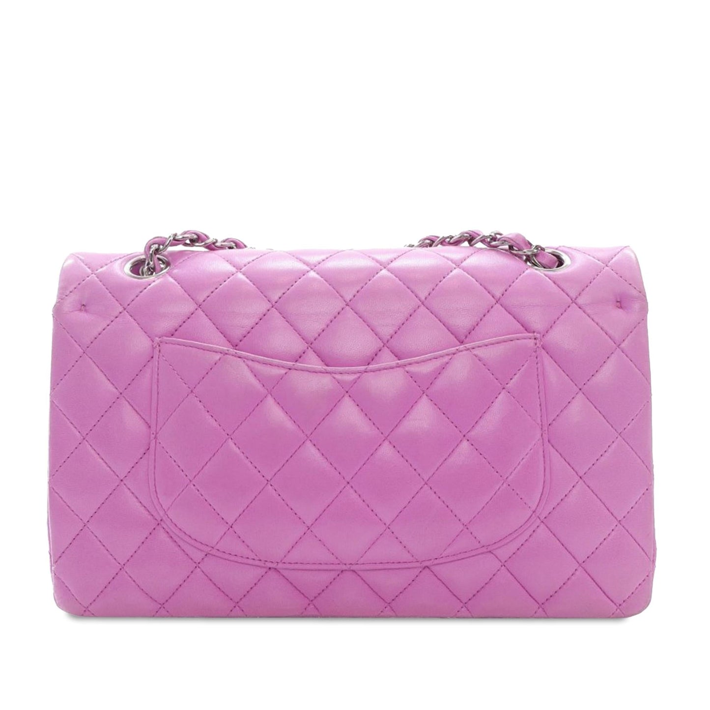 Chanel Medium Classic Lambskin Double Flap (SHG-JP2fgW) Shoulder Bag