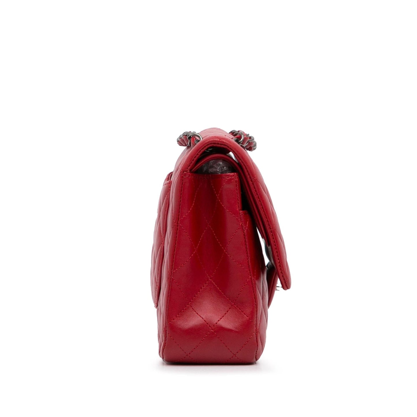 Chanel Medium Classic Lambskin Double Flap (SHG-LYrnLz) Shoulder Bag