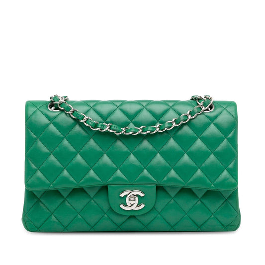 Chanel Medium Classic Lambskin Double Flap (SHG-dUgyW7) Shoulder Bag