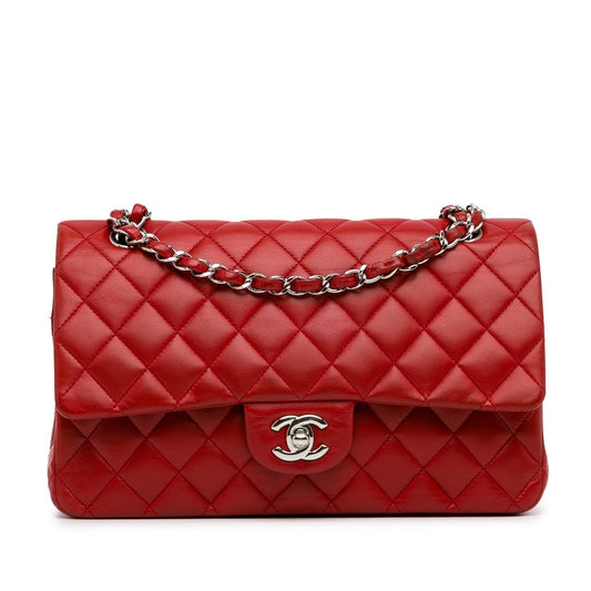 Chanel Medium Classic Lambskin Double Flap (SHG-JiGUz1) Shoulder Bag