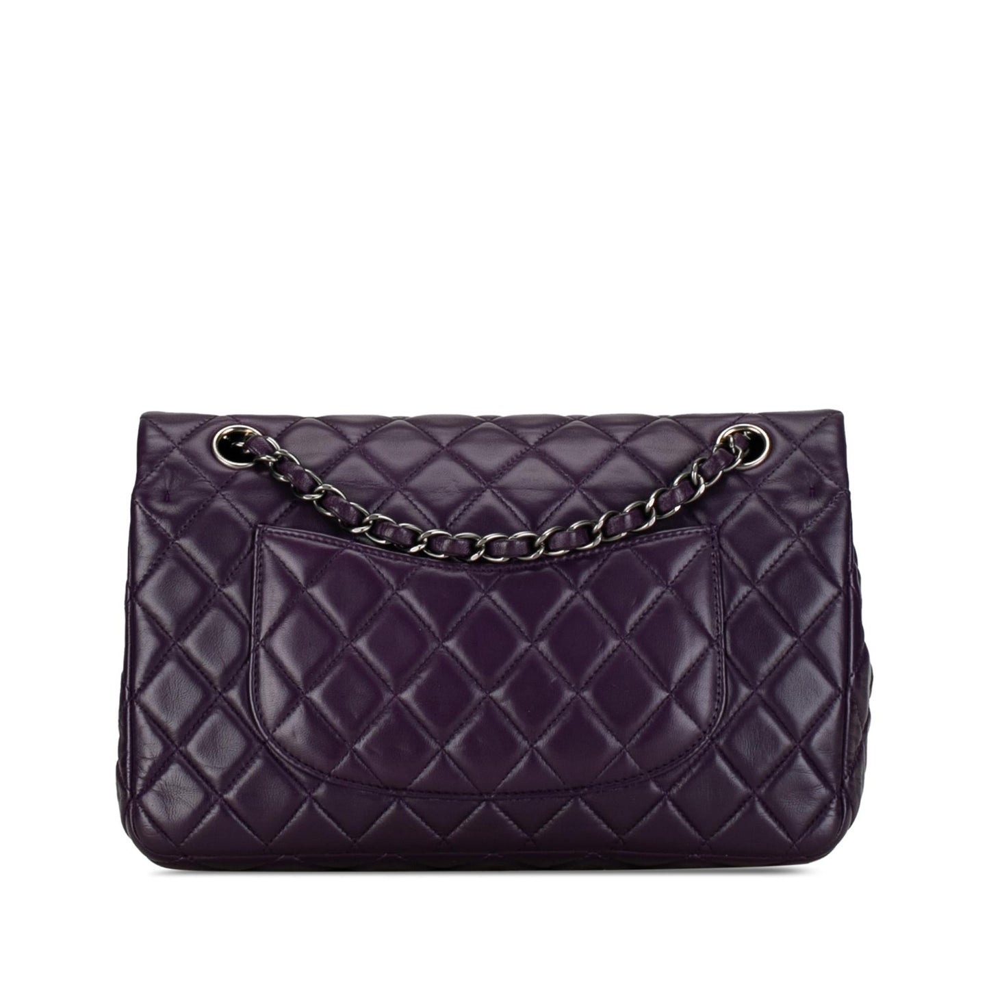 Chanel Medium Classic Lambskin Double Flap (SHG-HBz089) Shoulder Bag