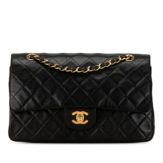 Chanel Medium Classic Lambskin Double Flap (SHG-Z3gjkH) Shoulder Bag