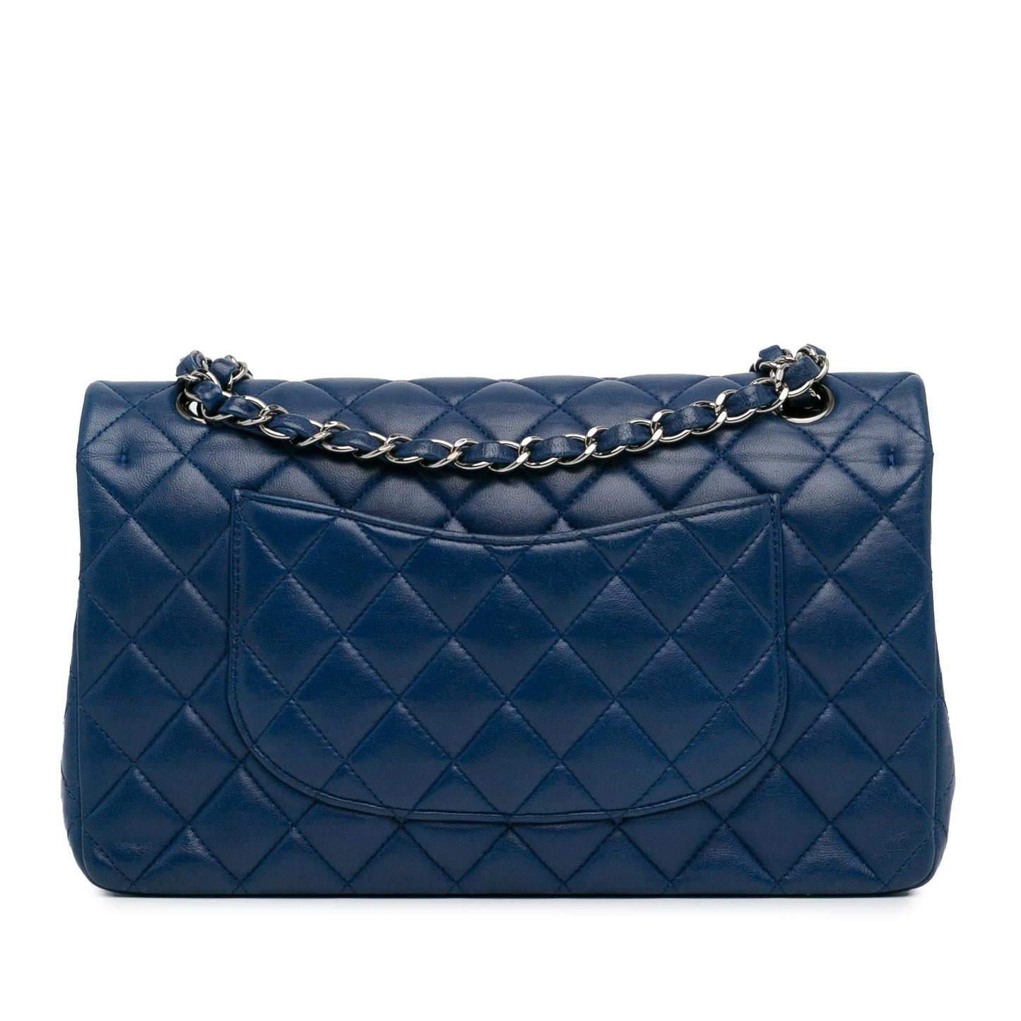 Chanel Medium Classic Lambskin Double Flap (SHG-73rPiu) Shoulder Bag