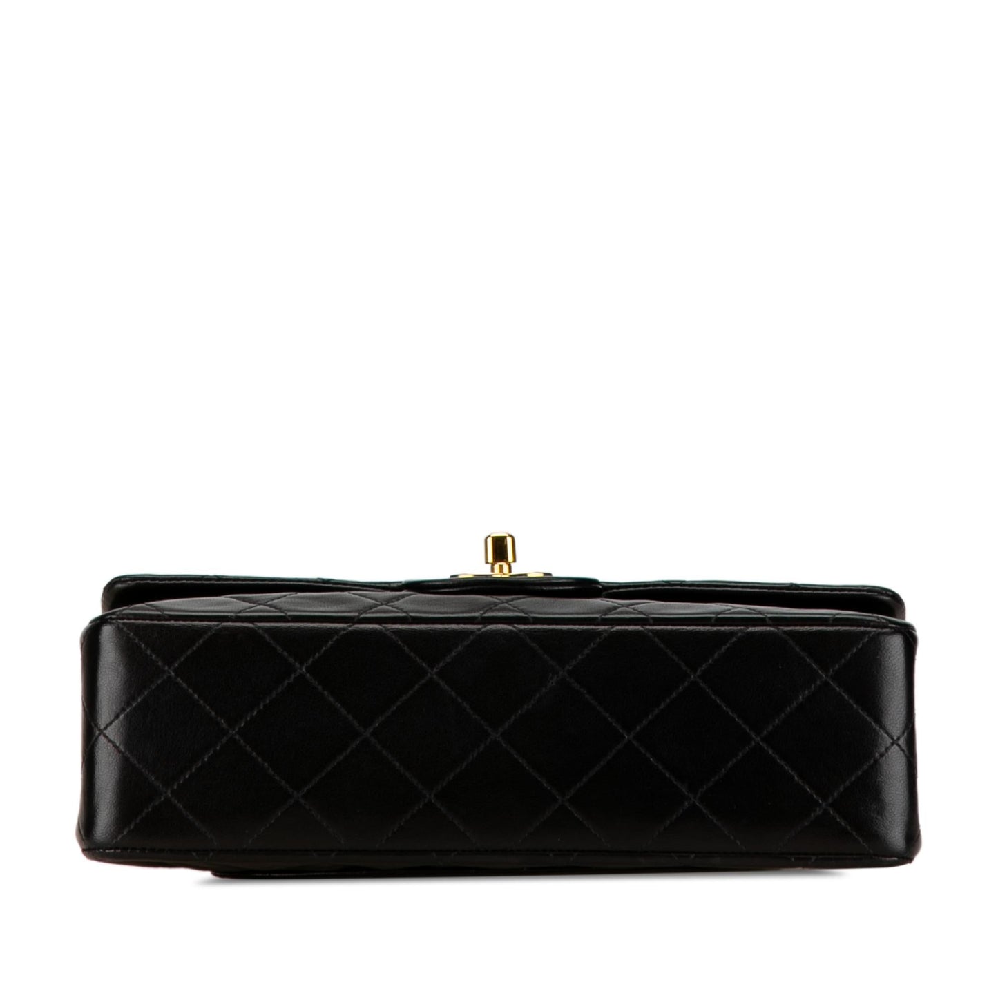 Chanel Medium Classic Lambskin Double Flap (SHG-JJIzds) Shoulder Bag
