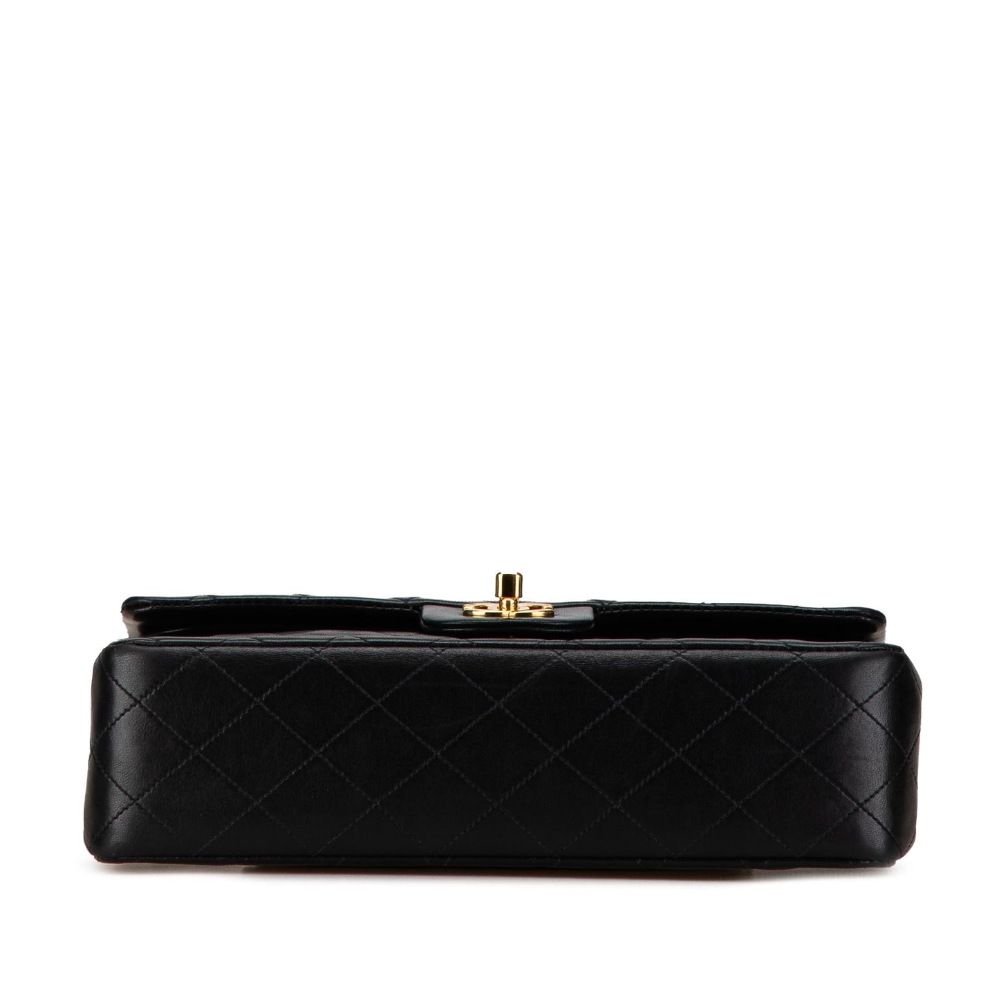 Chanel Medium Classic Lambskin Double Flap (SHG-GpukLW) Shoulder Bag
