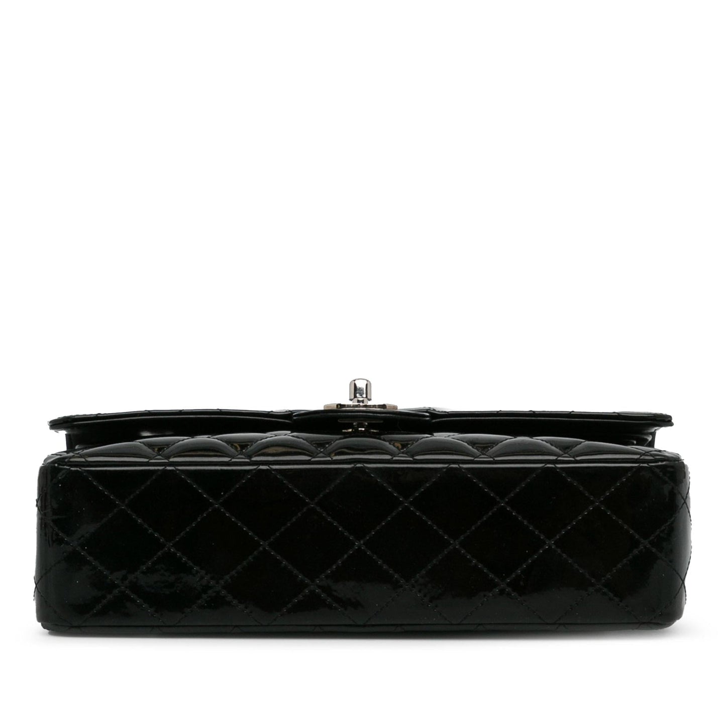 Chanel Medium Classic Patent Double Flap (SHG-ljczdp) Shoulder Bag