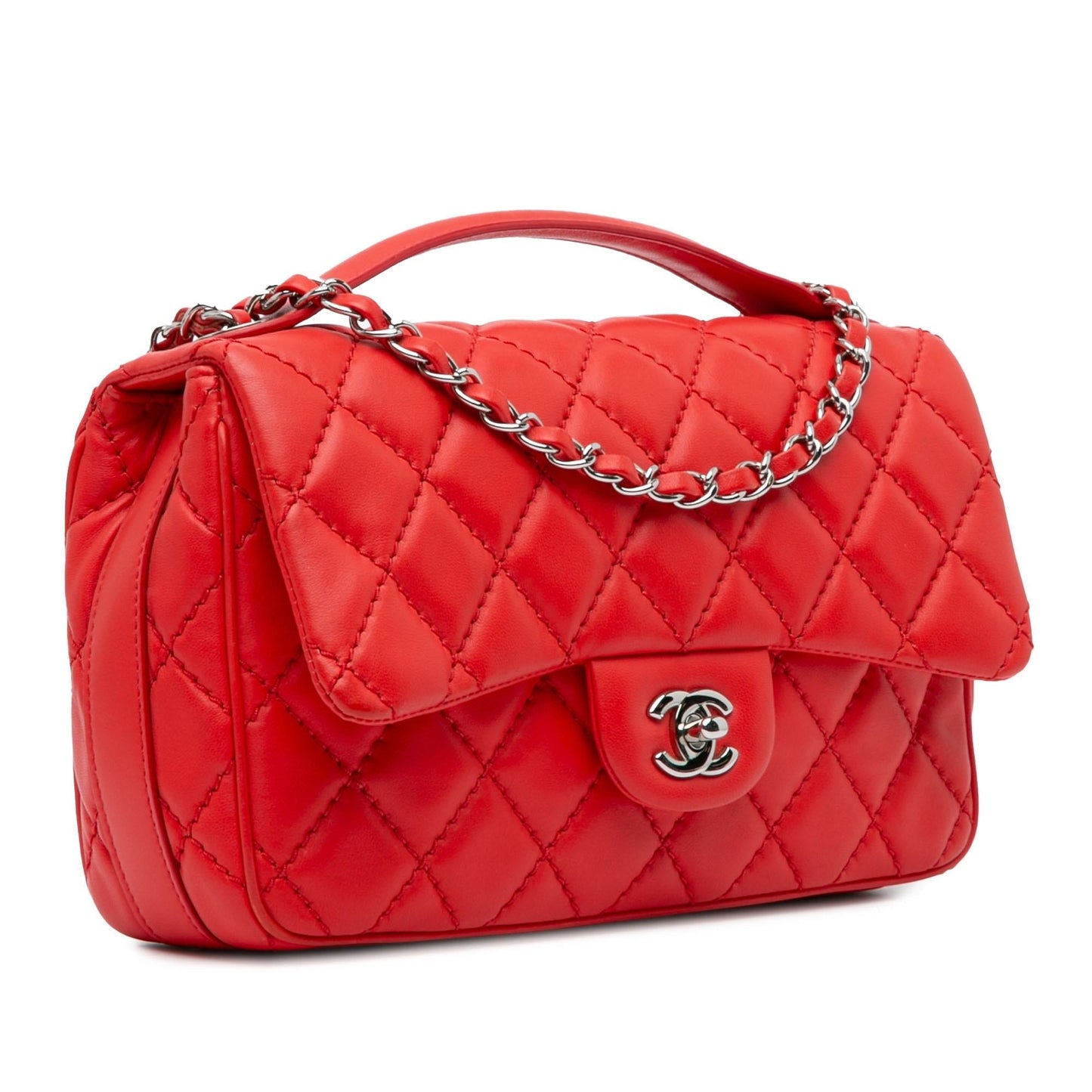 Chanel Medium Easy Carry Flap Satchel (SHG-yyCtMH) Shoulder Bag