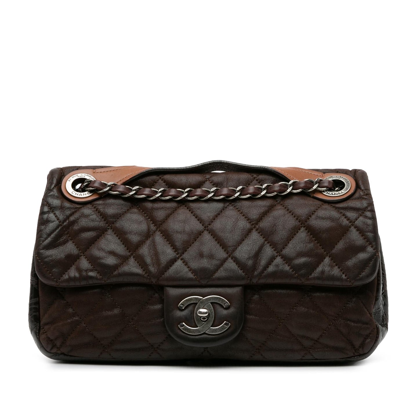 Chanel Medium Iridescent Calfskin In The Mix Flap (SHG-6KToLL) Shoulder Bag