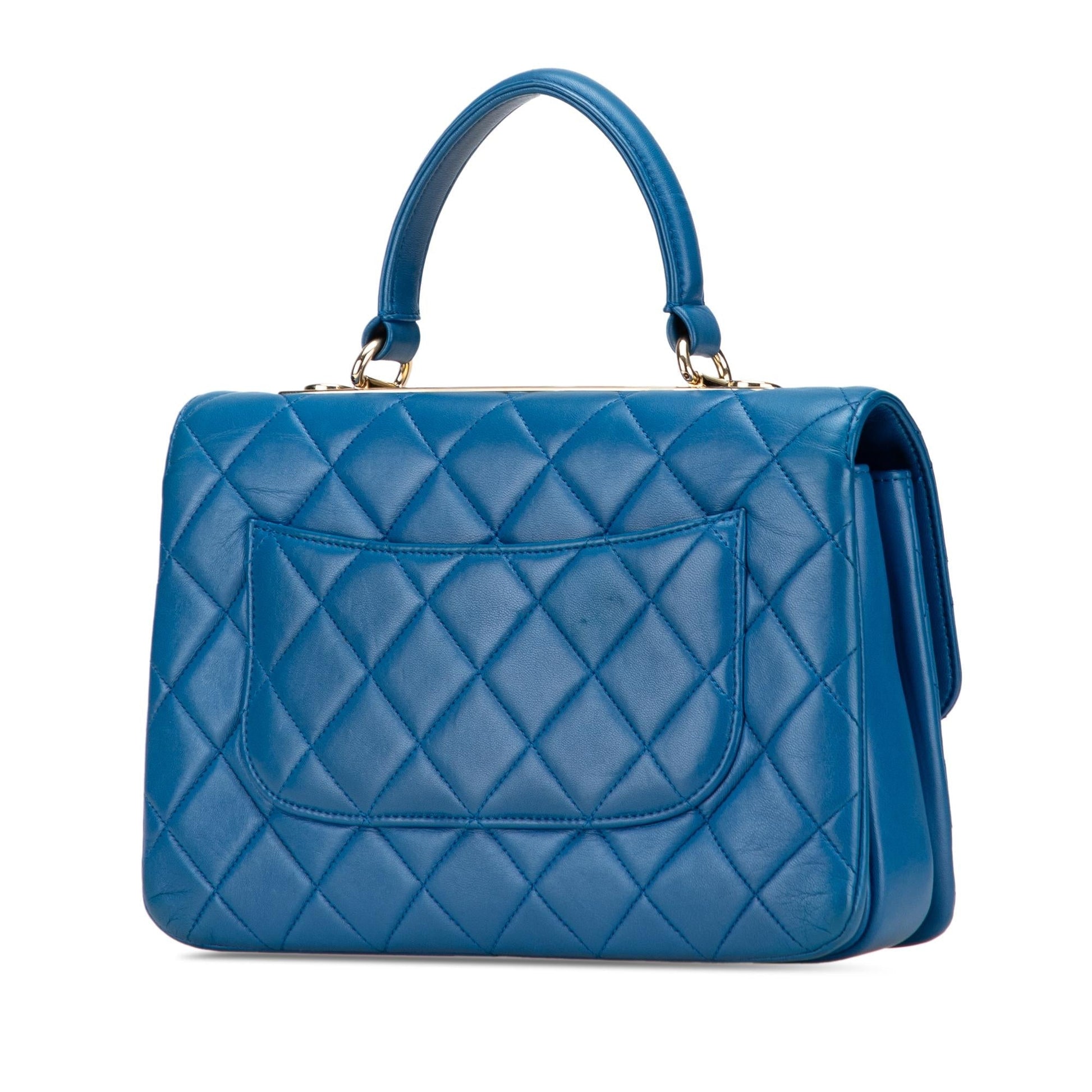 Chanel Medium Lambskin Trendy CC Top Handle Bag