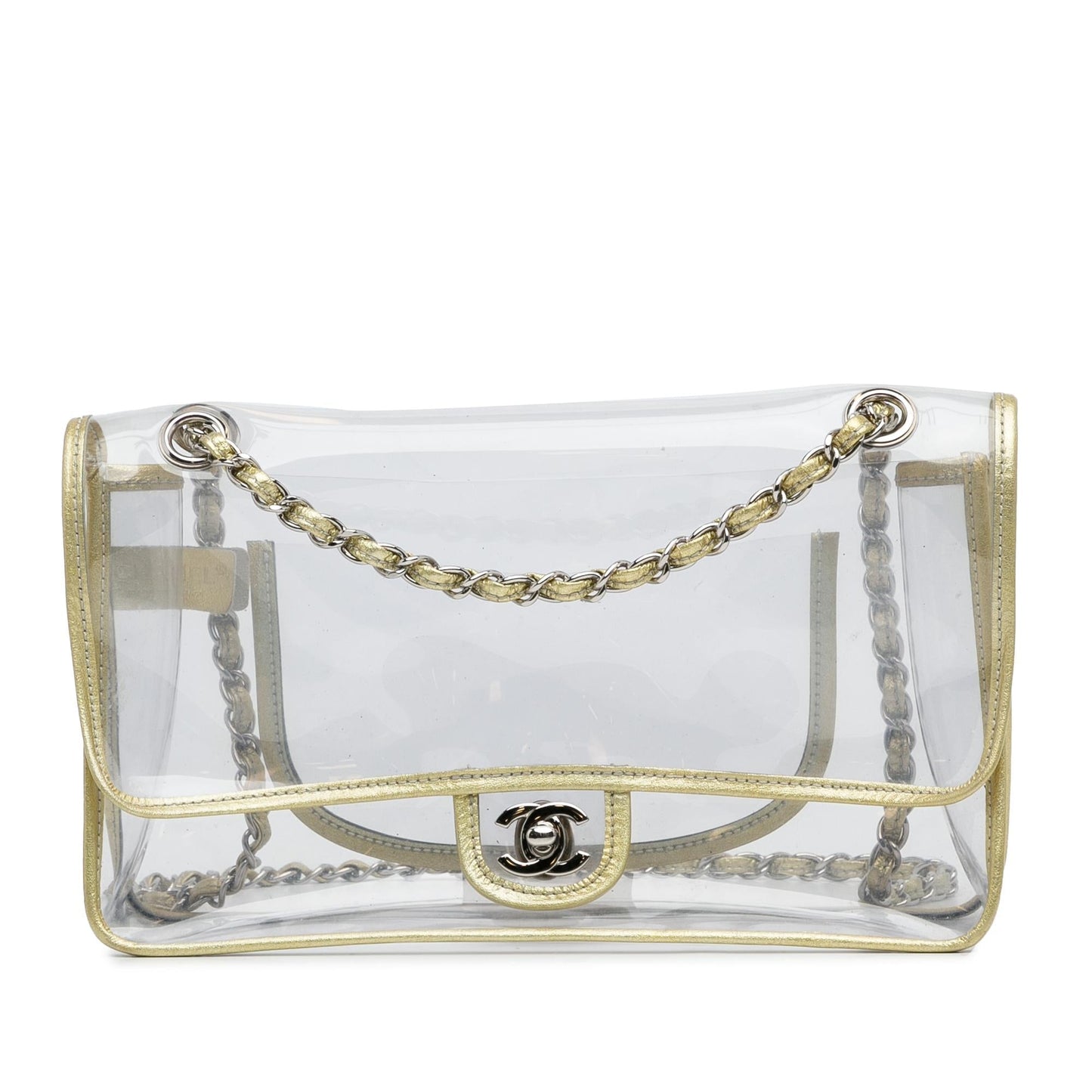 Chanel Medium Naked Flap (SHG-4nxQaf) Shoulder Bag