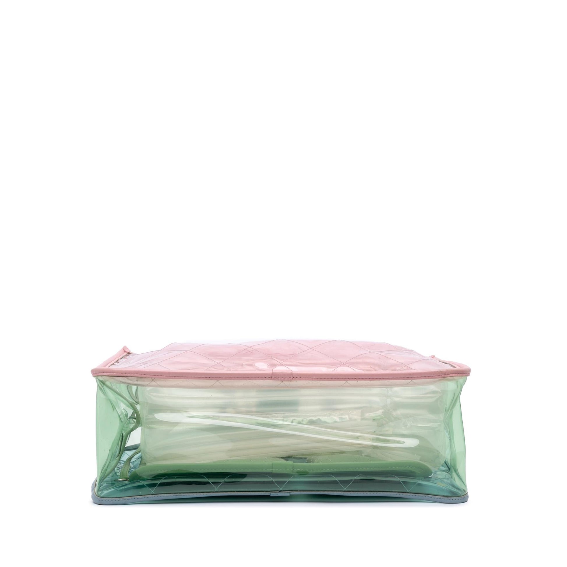 Chanel Medium Tricolor PVC and Lambskin Coco Splash Shopping Tote
