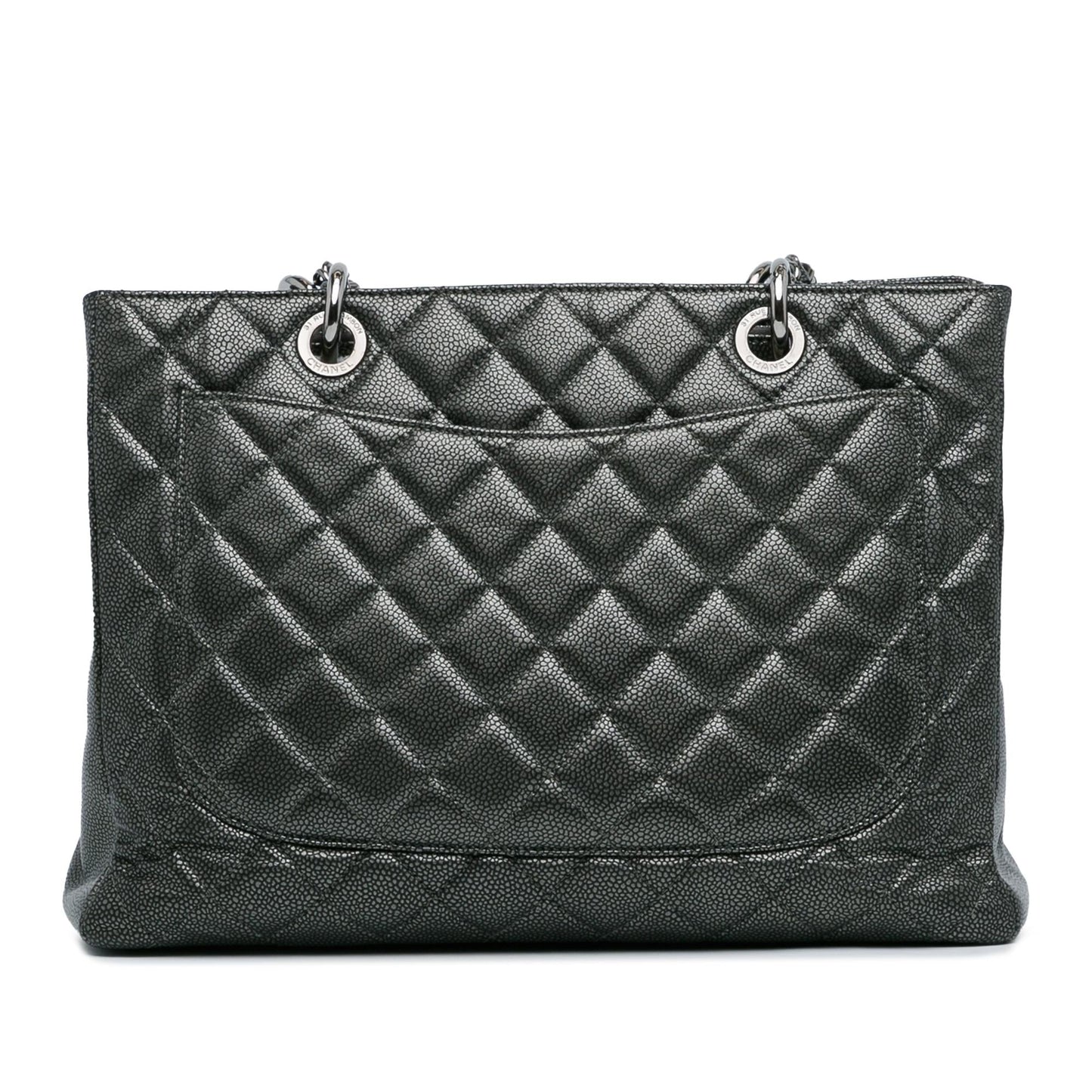 Chanel Metallic Caviar Grand Shopping Tote (SHG-ZLtc4Q)