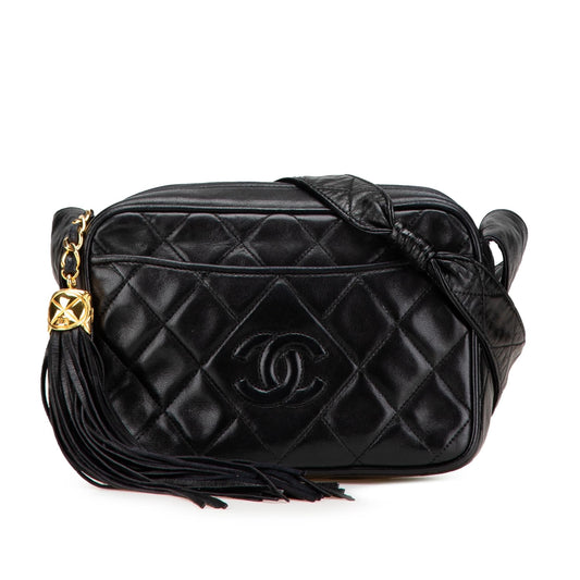 Chanel Mini CC Lambskin Tassel Camera Bag