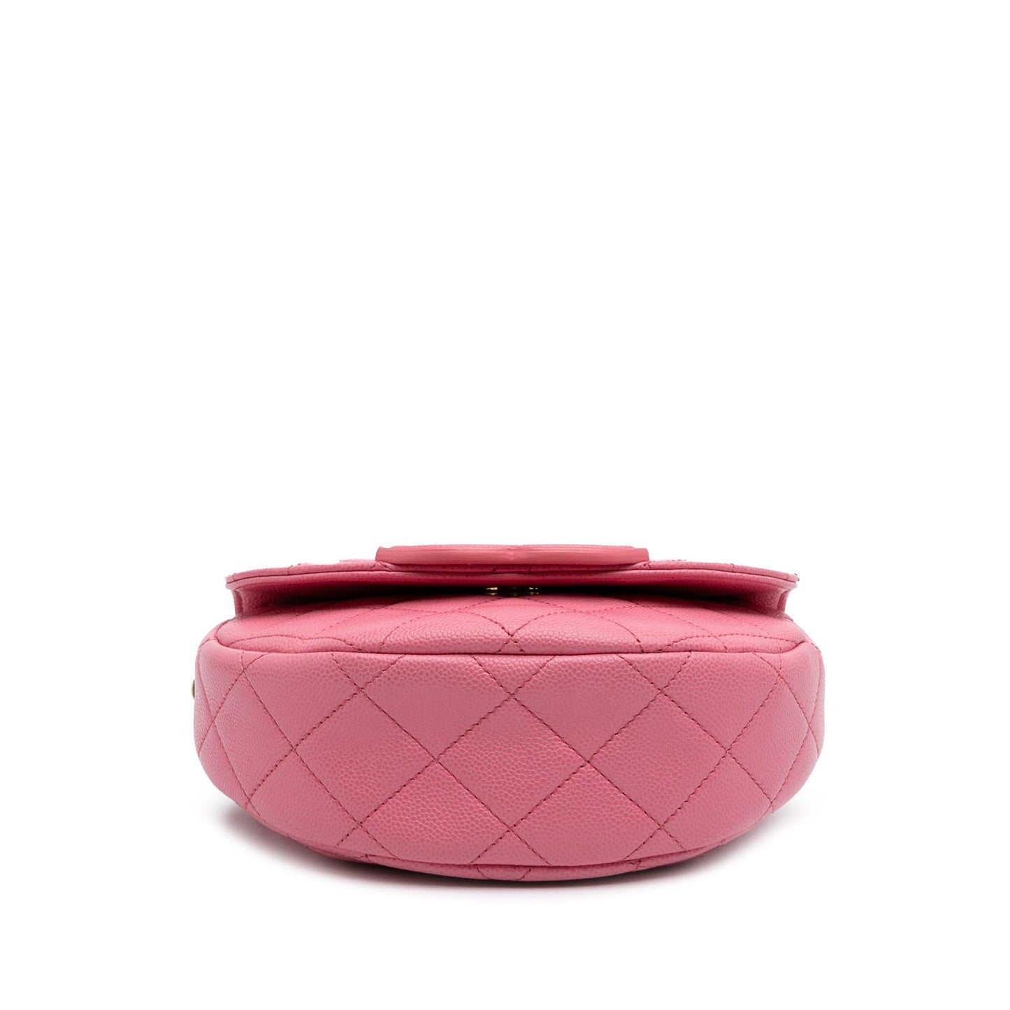 Chanel Mini CC Quilted Caviar Messenger Flap