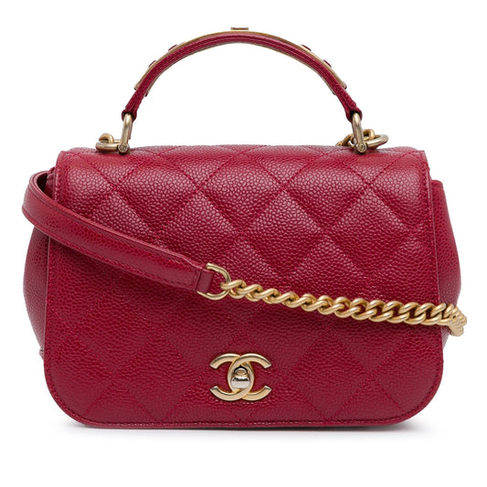 Chanel Mini Caviar Carry Around Flap (SHG-U05LF8) Shoulder Bag