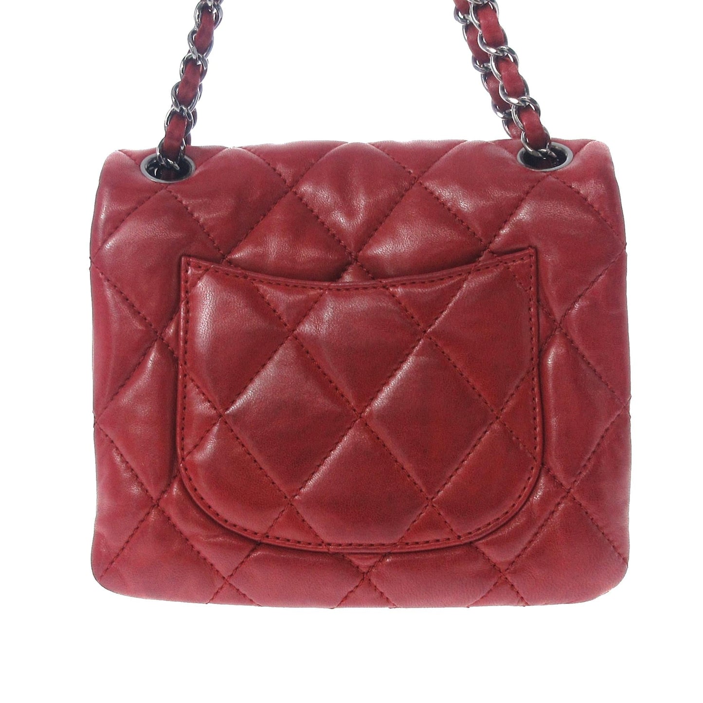 Chanel Mini Lambskin 3 Flap (SHG-5PtZnC) Crossbody