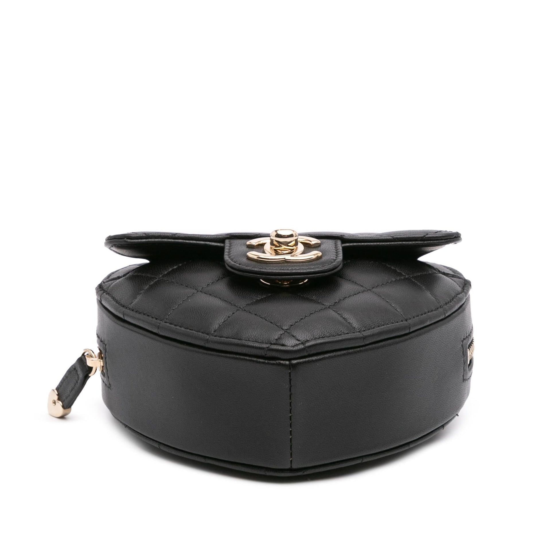 Chanel Mini Lambskin CC in Love Heart Crossbody