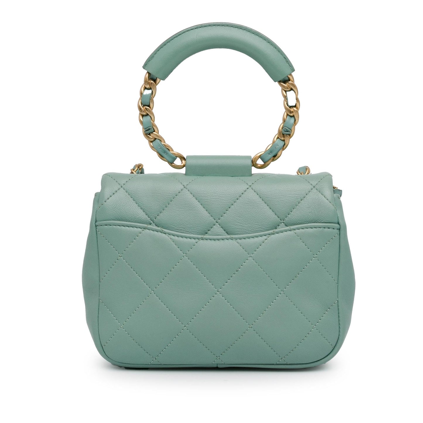Chanel Mini Lambskin In The Loop Flap (SHG-YZnOKG) Shoulder Bag