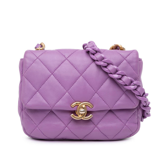 Chanel Mini Quilted Lambskin Candy Chain Flap