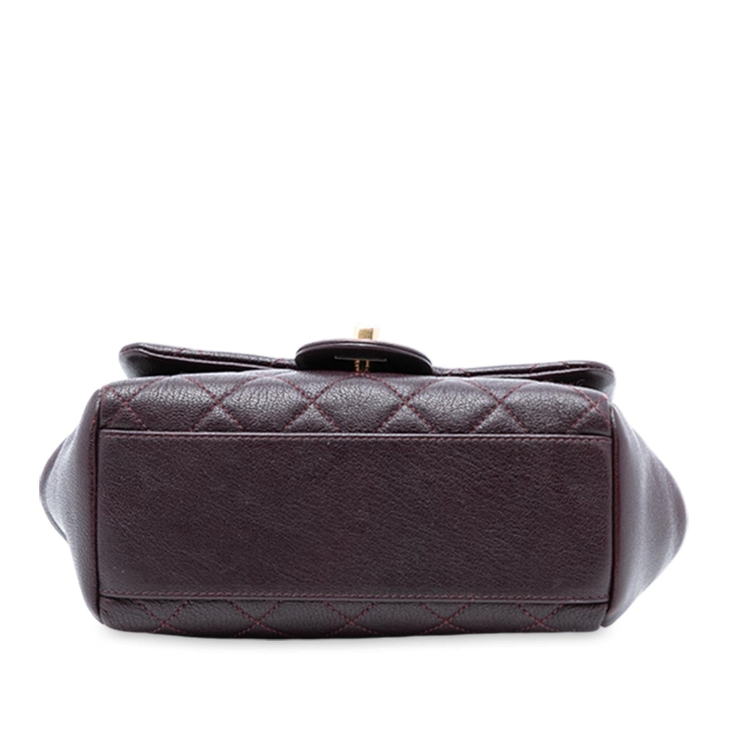 Chanel Mini Quilted Sheepskin Trapezio Flap
