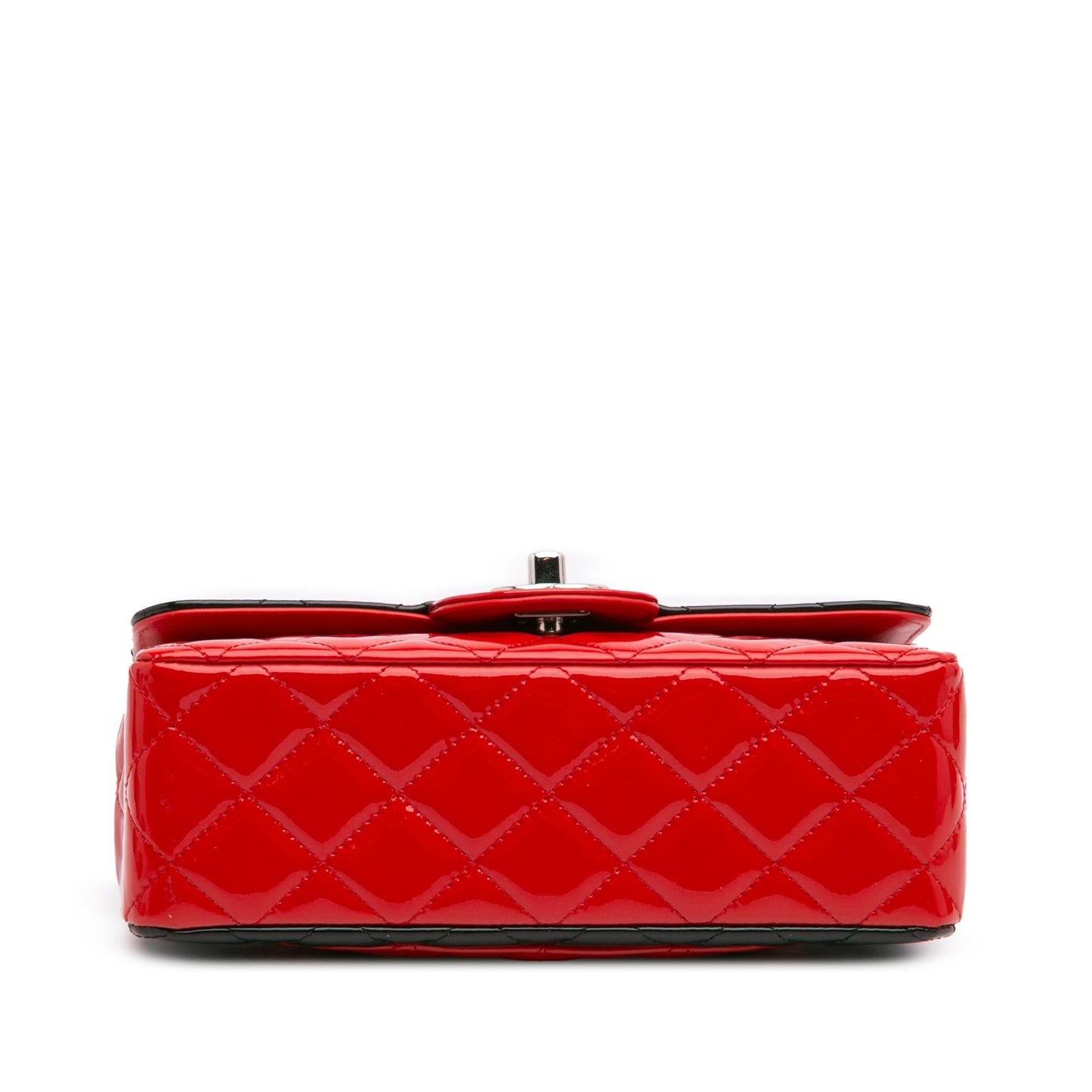 Chanel Mini Rectangular Bicolor Patent Single Flap