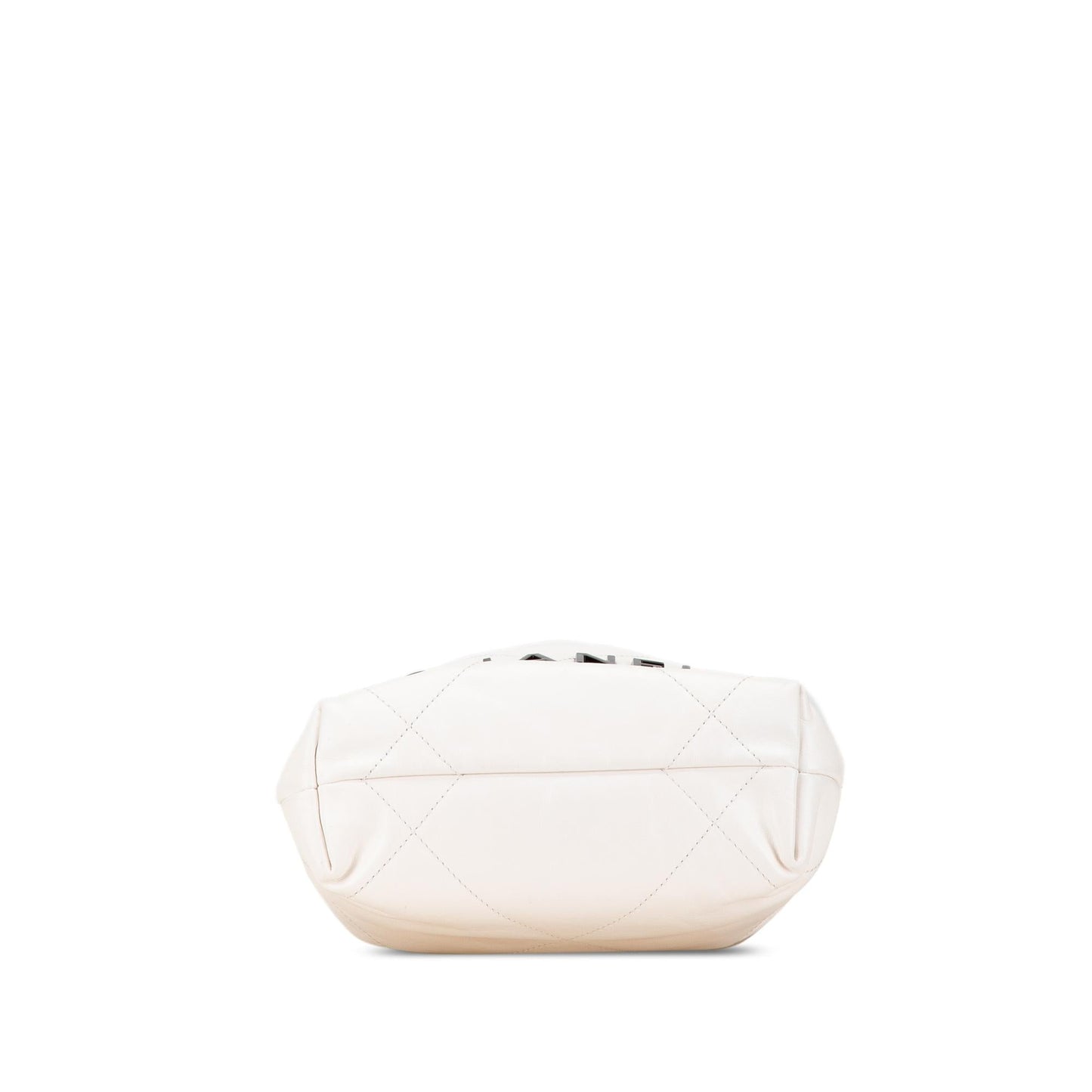 Chanel Mini Shiny Calfskin 22 Hobo Shoulder Bag