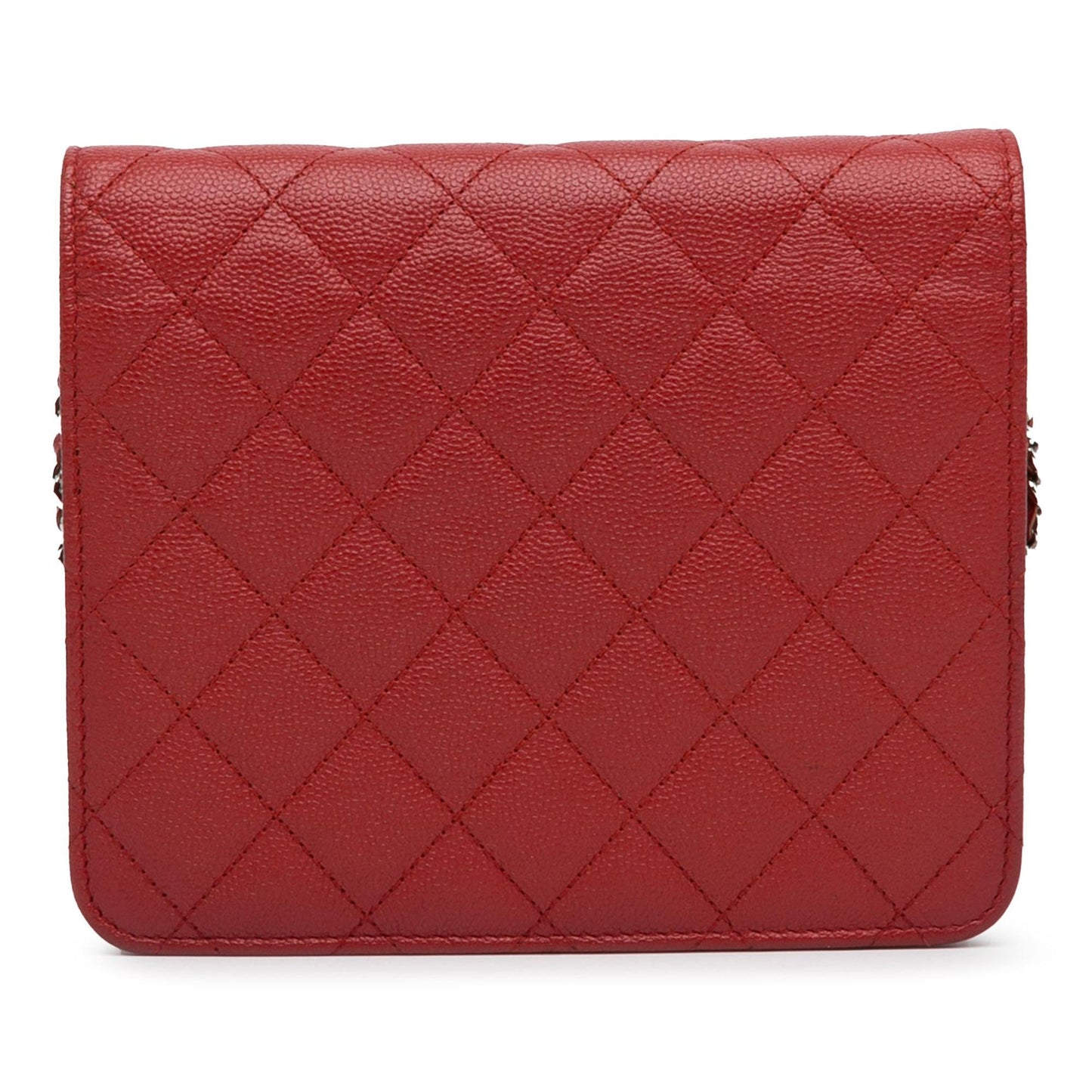 Chanel Mini Square Caviar Wallet on Chain (SHG-xhNJS8) Crossbody
