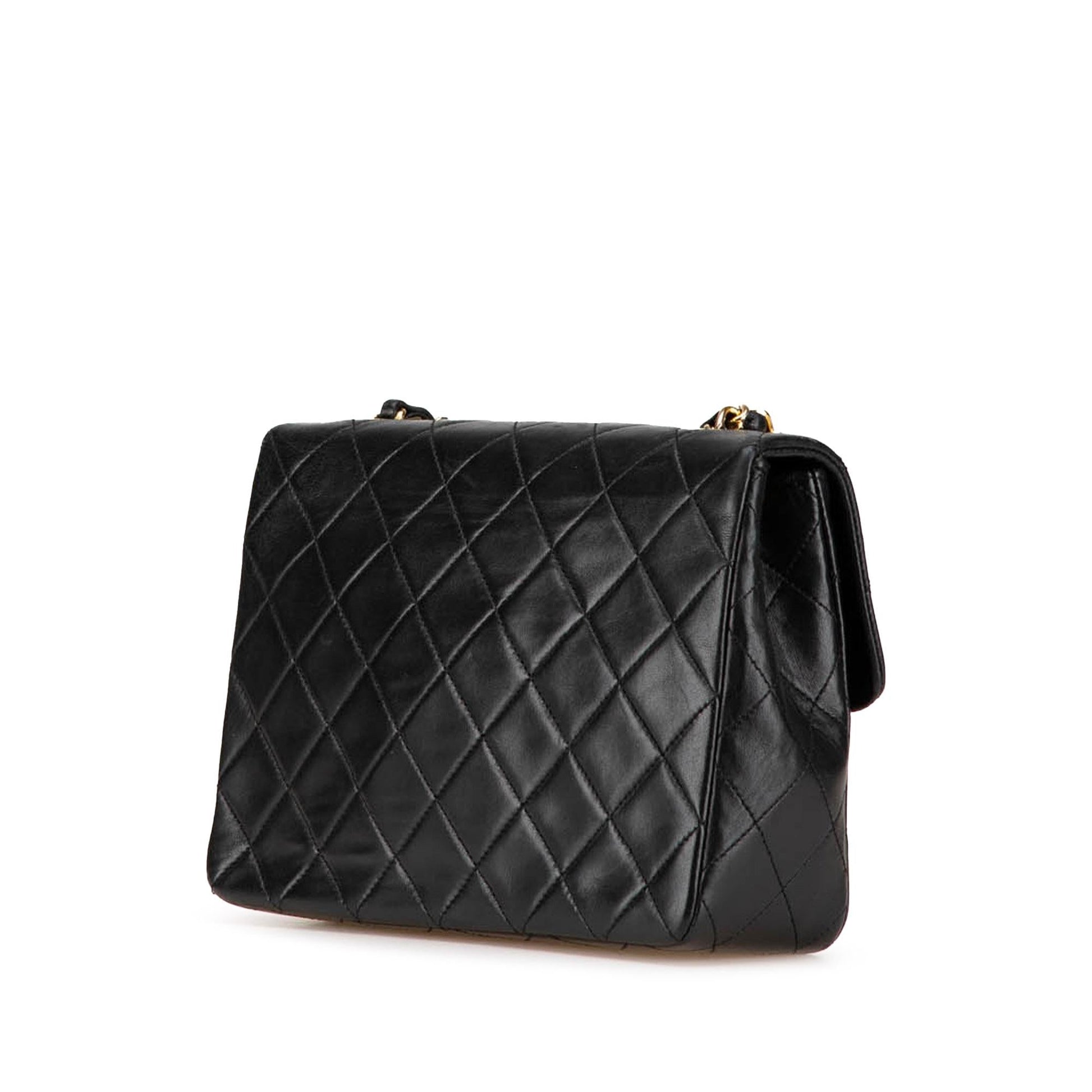 Chanel Mini Square Classic Lambskin Flap Crossbody