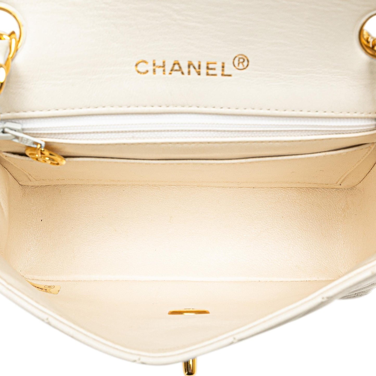 Chanel Mini Square Classic Lambskin Single Flap Crossbody